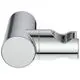 Brausehalter in Chrom von Ideal Standard, schwenkbar, mit runder Basis und seitlichem Halteclip zur Befestigung der Handbrause.